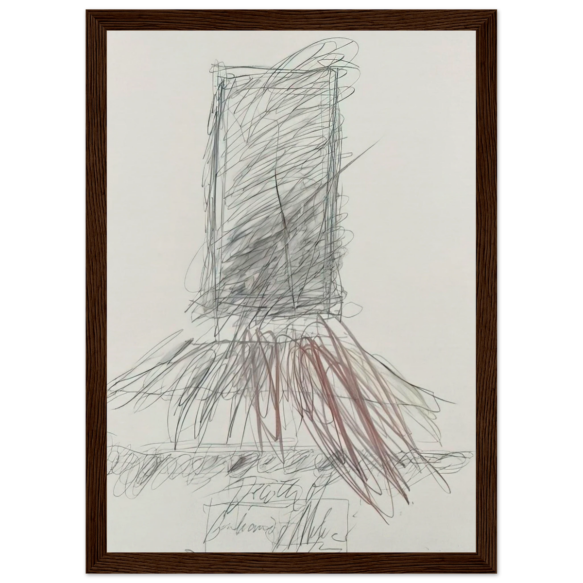Death of Giuliano De'Medici Framed Poster | Cy Twombly Framed Prints Wall Art | Cy Twombly Store
