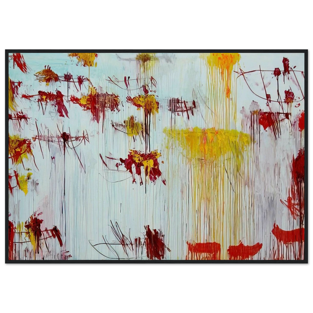 Lepanto, Part X Framed Poster | Cy Twombly Framed Prints Wall Art | Cy Twombly Store