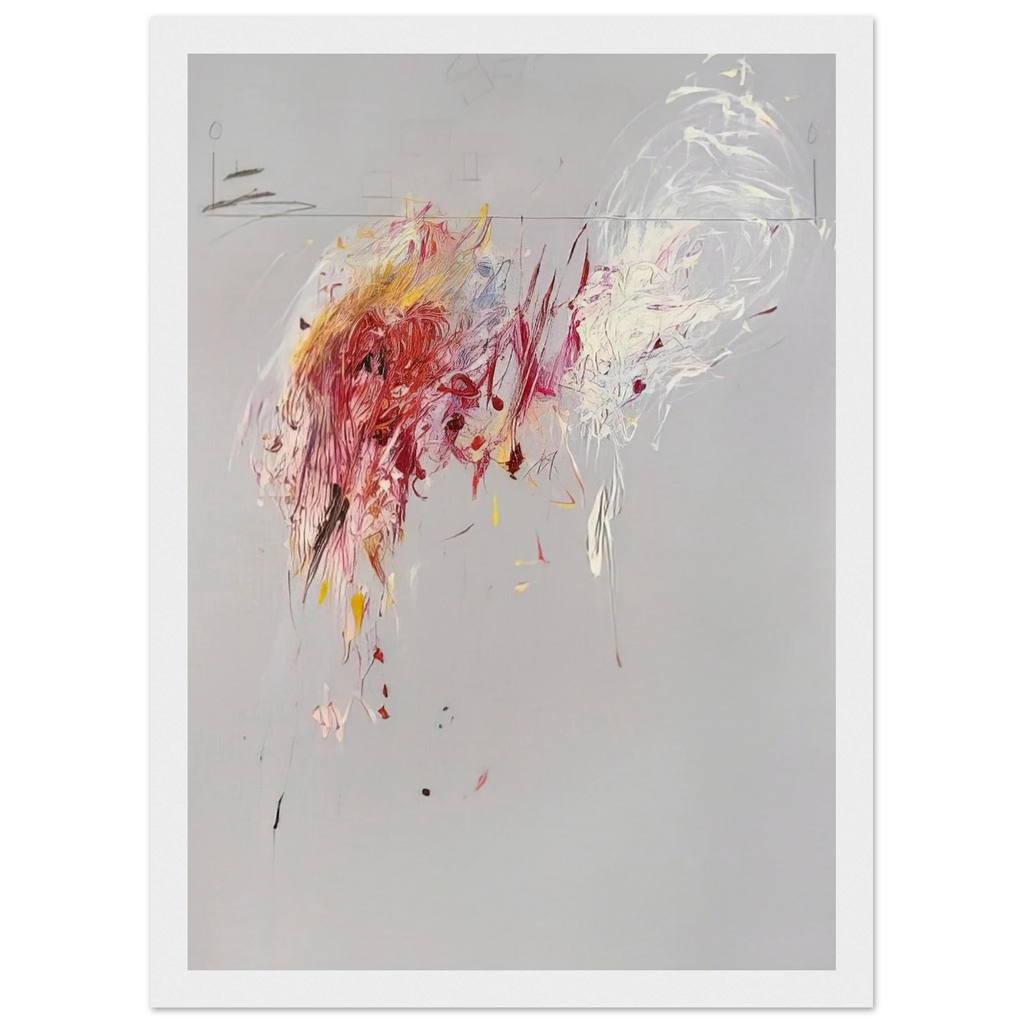 Nine Discourses on Commodus, Part V Framed Poster | Cy Twombly Framed Prints Wall Art | Cy Twombly Store