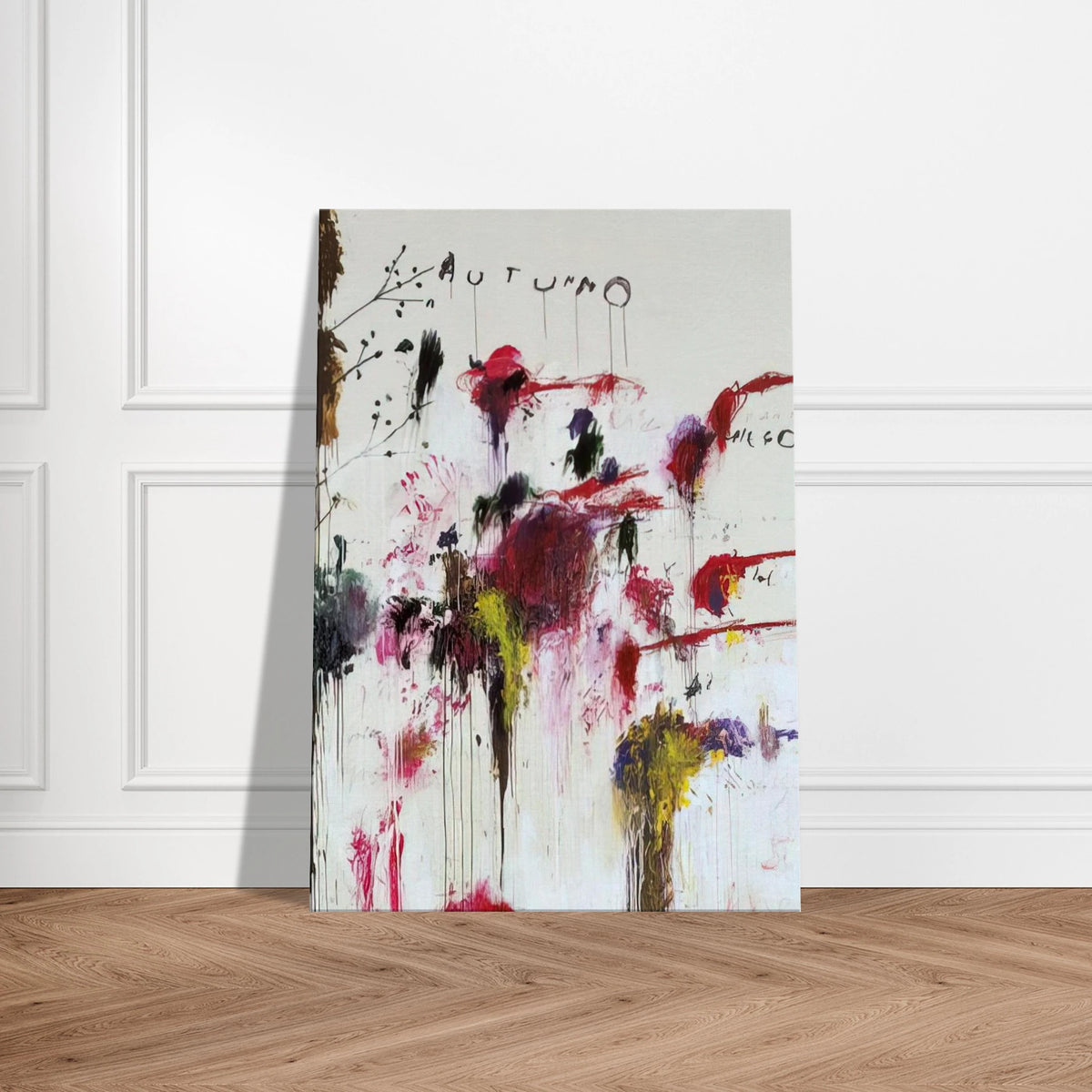 Quattro Stagioni II. Autunno Canvas | Cy Twombly Canvas | Cy Twombly Store