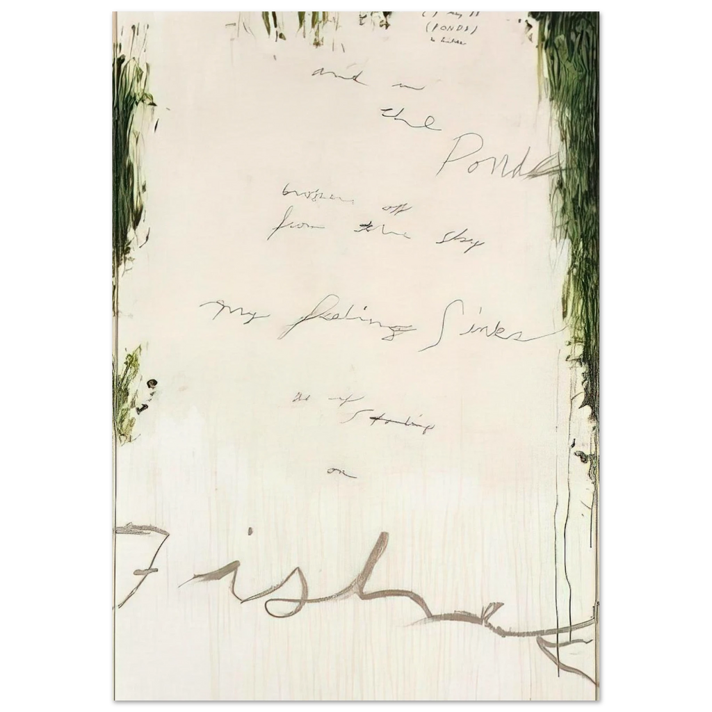 Untitled Part I Poster | Cy Twombly Poster | Cy Twombly Store