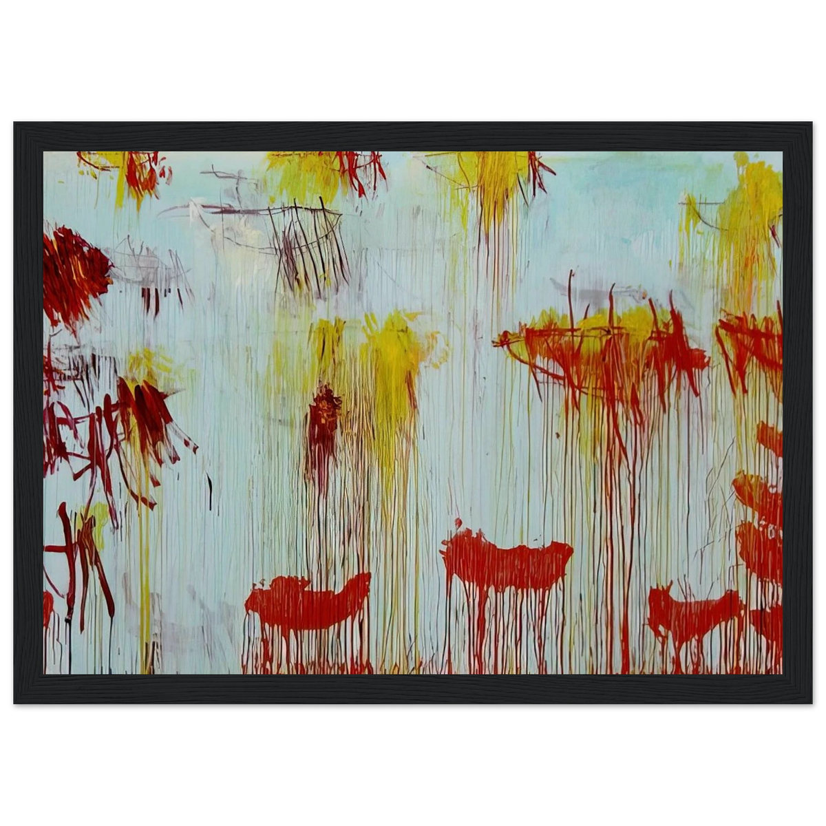 Lepanto, Part XI Framed Poster | Cy Twombly Framed Prints Wall Art | Cy Twombly Store