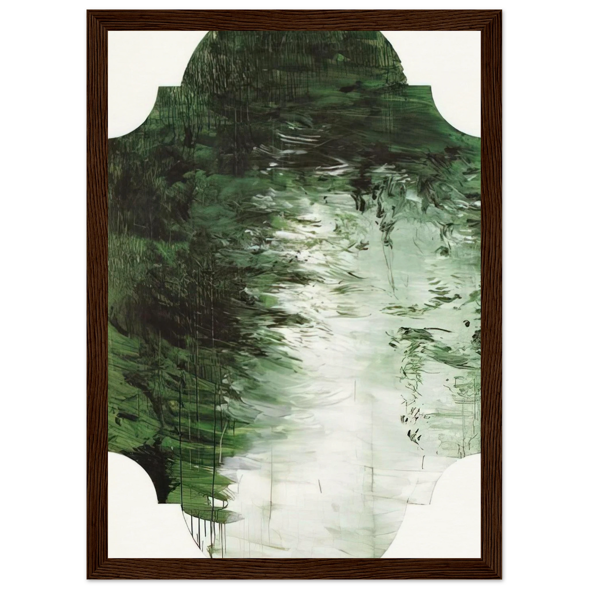 Untitled Part V Framed Poster | Cy Twombly Framed Prints Wall Art | Cy Twombly Store