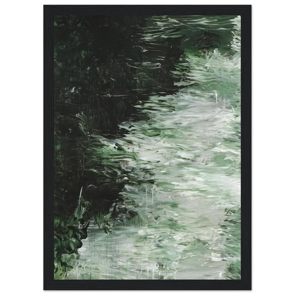 Untitled Part VII Framed Poster | Cy Twombly Framed Prints Wall Art | Cy Twombly Store