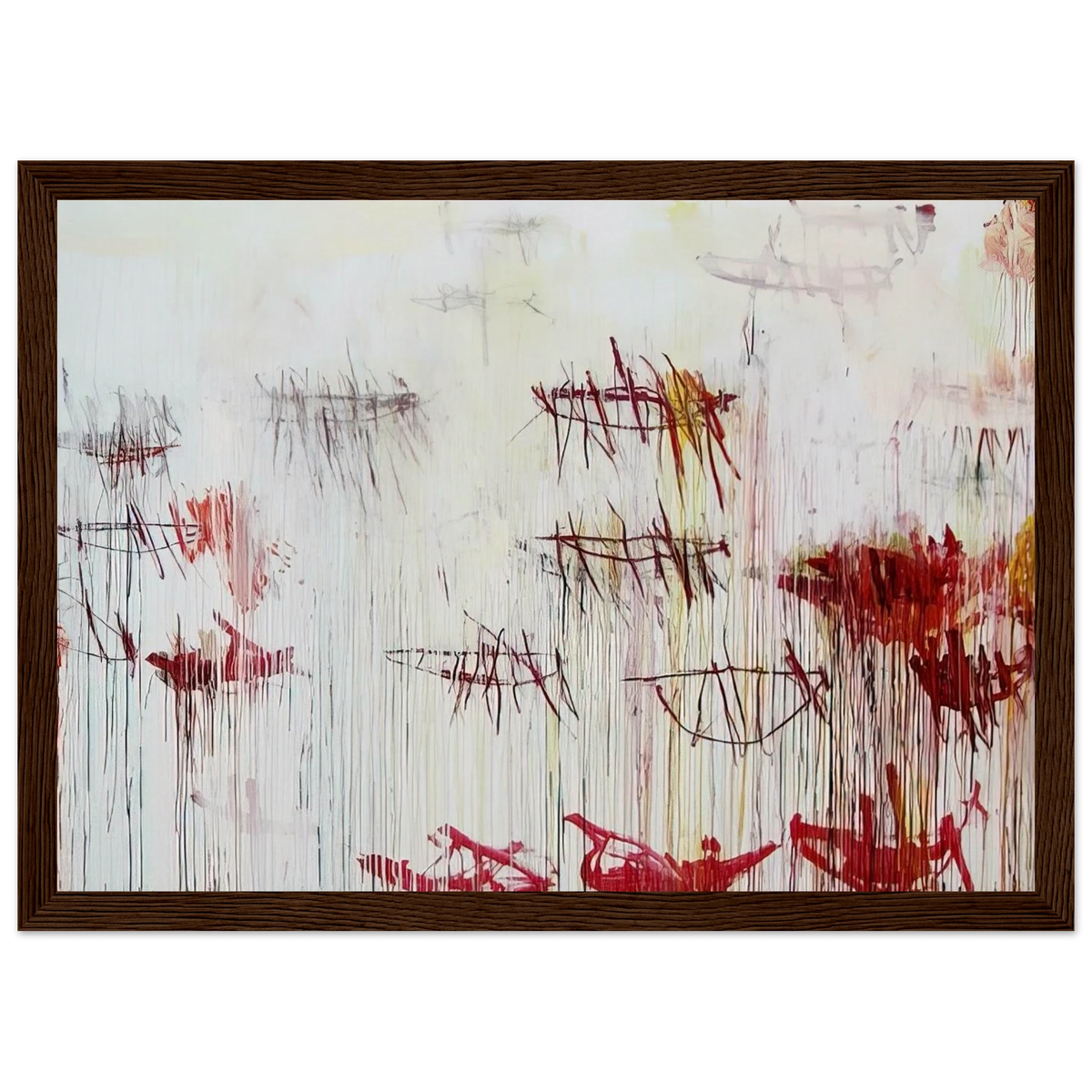 Lepanto, Part IX Framed Poster | Cy Twombly Framed Prints Wall Art | Cy Twombly Store