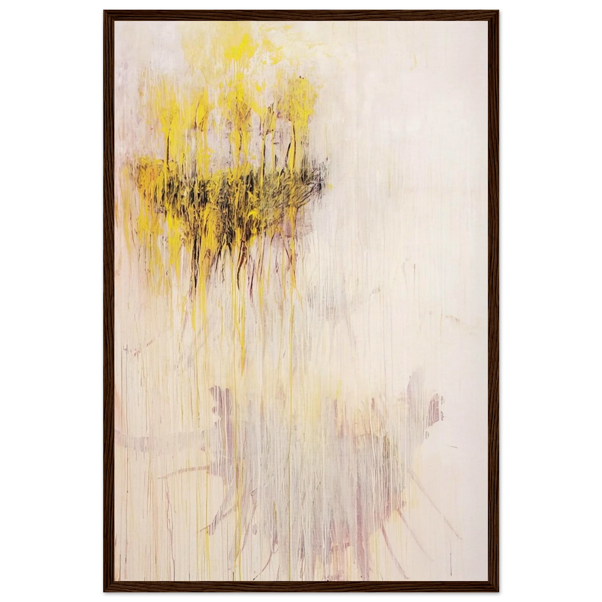 Coronation of Sesostris Framed Poster | Cy Twombly Framed Prints Wall Art | Cy Twombly Store