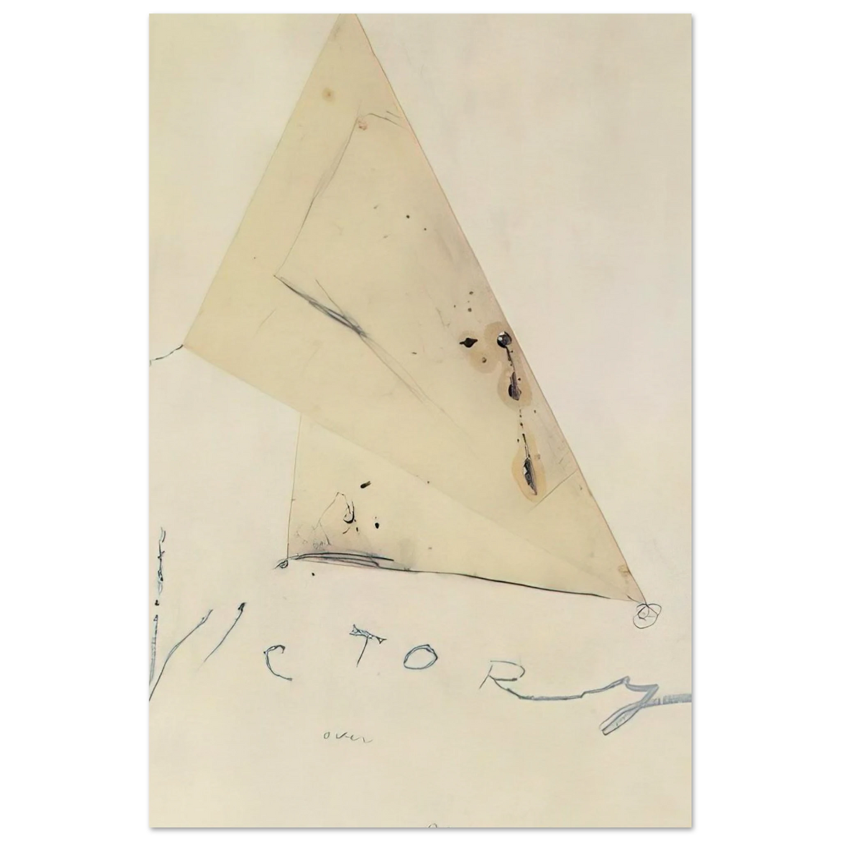 Victory Poster | Cy Twombly Poster | Cy Twombly Store