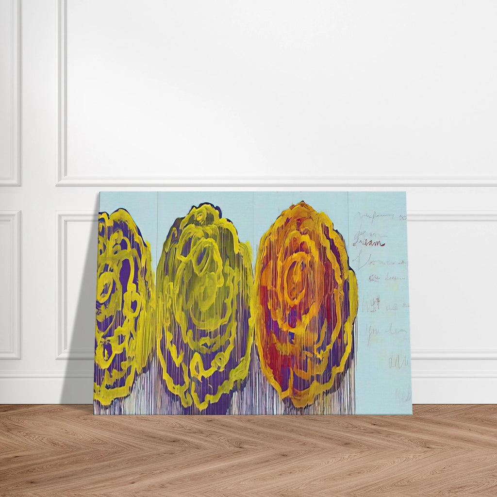 The Rose  III  Canvas | Cy Twombly Canvas | Cy Twombly Store