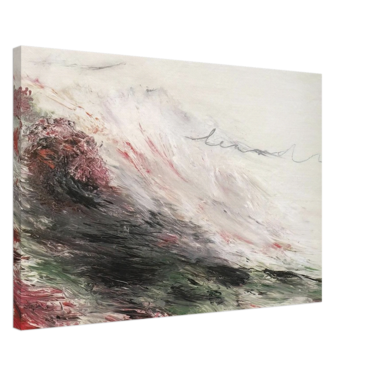 Hero and Leandro  A Painting in Four Parts  Part I Canvas | Cy Twombly Canvas | Cy Twombly Store