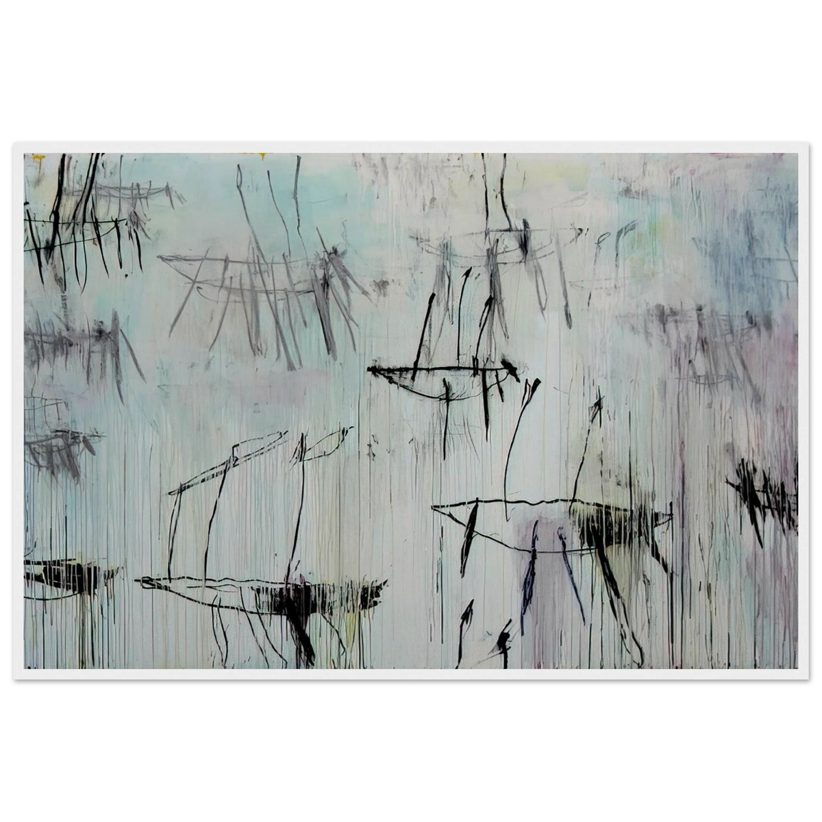Lepanto, Part V Framed Poster | Cy Twombly Framed Prints Wall Art | Cy Twombly Store