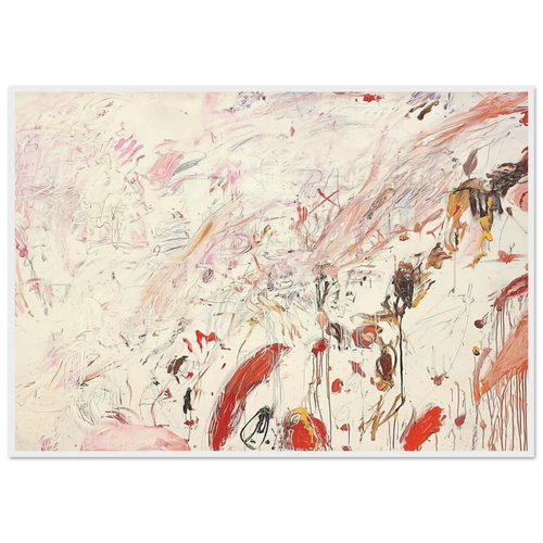 Ferragosto III Framed Poster | Cy Twombly Framed Prints Wall Art | Cy Twombly Store