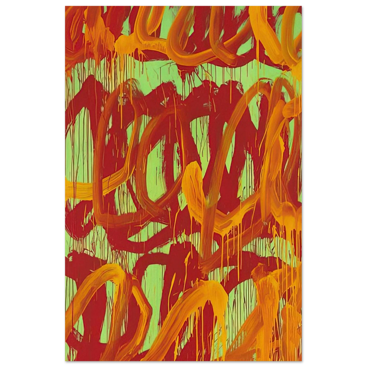 Camino Real  II  Poster | Cy Twombly Poster | Cy Twombly Store