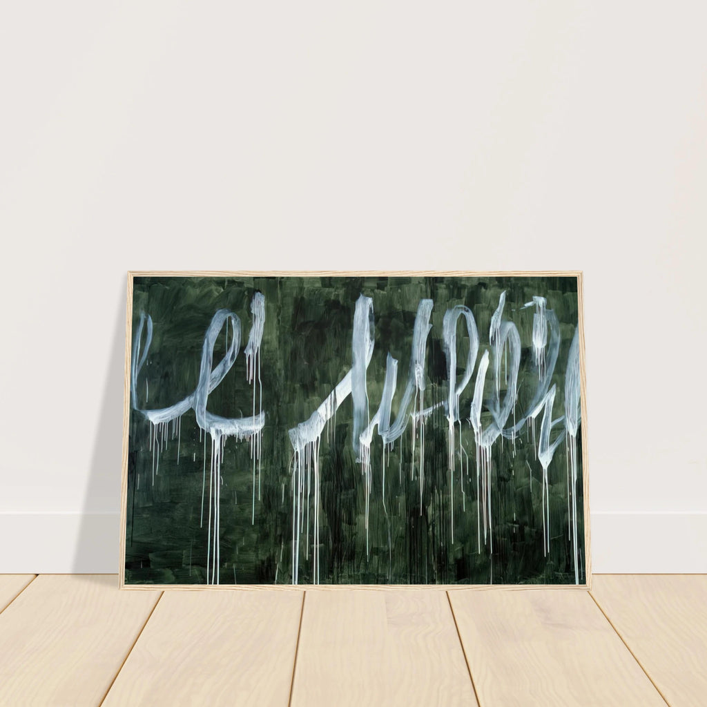 III Notes From Salalah  Note I  Framed Poster | Cy Twombly Framed Prints Wall Art | Cy Twombly Store