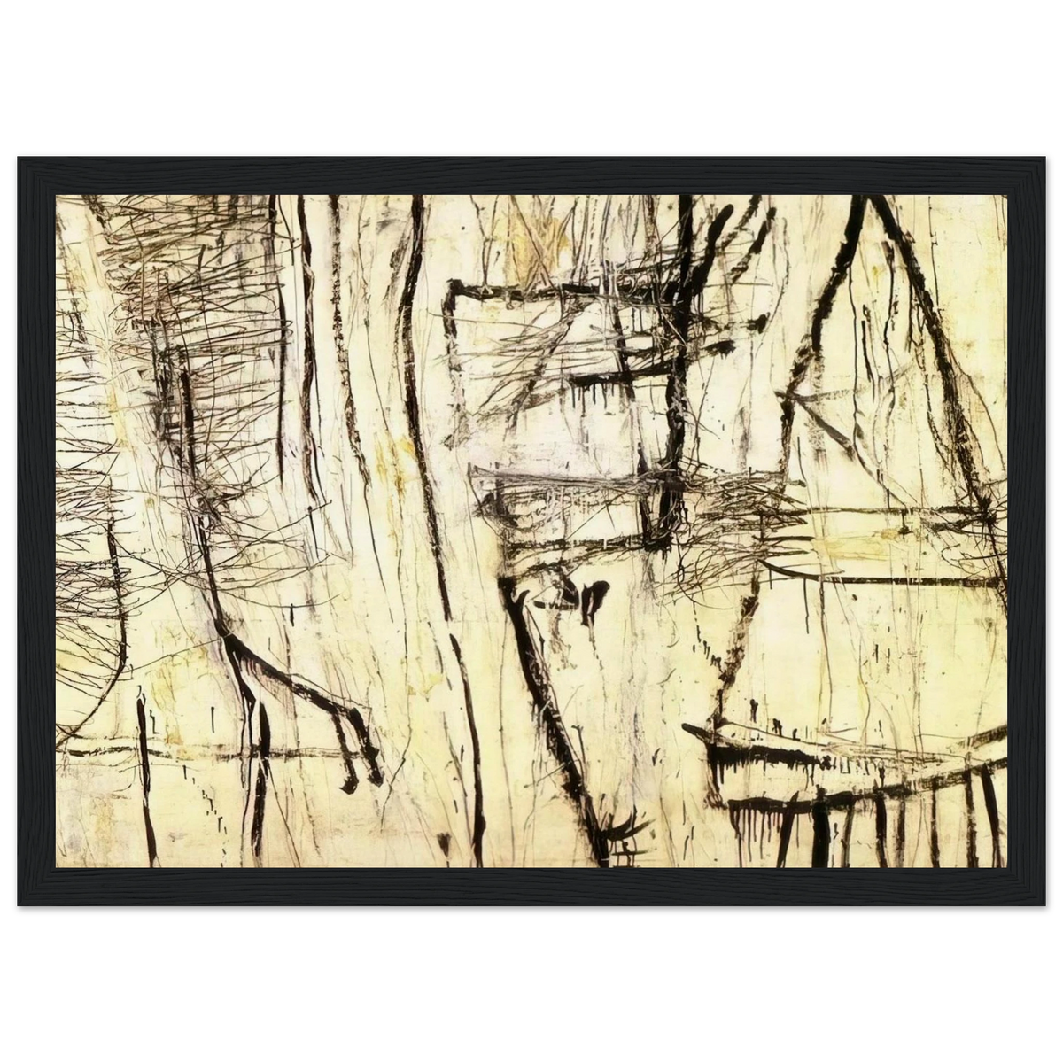 Tiznit Framed Poster | Cy Twombly Framed Prints Wall Art | Cy Twombly Store