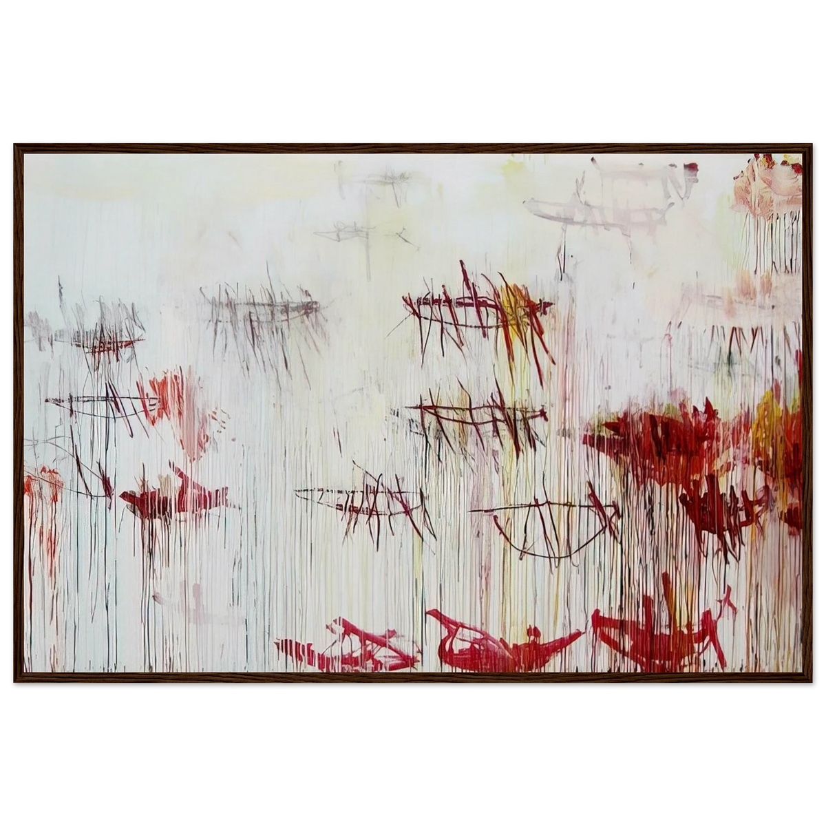 Lepanto, Part IX Framed Poster | Cy Twombly Framed Prints Wall Art | Cy Twombly Store