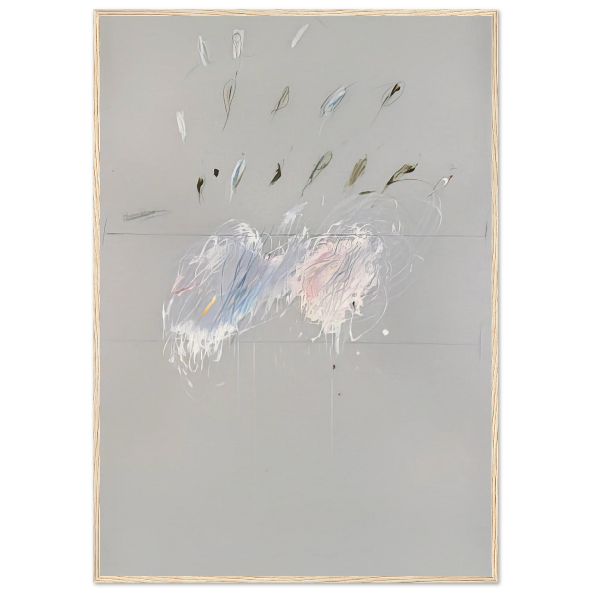 Nine Discourses on Commodus, Part VI Framed Poster | Cy Twombly Framed Prints Wall Art | Cy Twombly Store