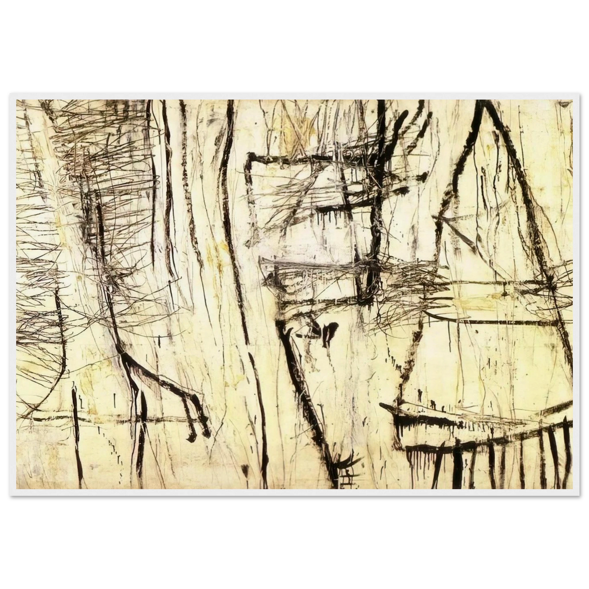 Tiznit Framed Poster | Cy Twombly Framed Prints Wall Art | Cy Twombly Store