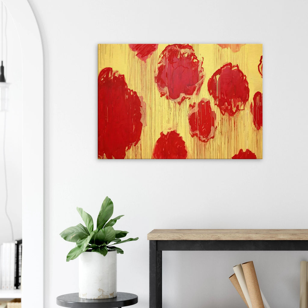 Untitled  Peonias series  Canvas | Cy Twombly Canvas | Cy Twombly Store
