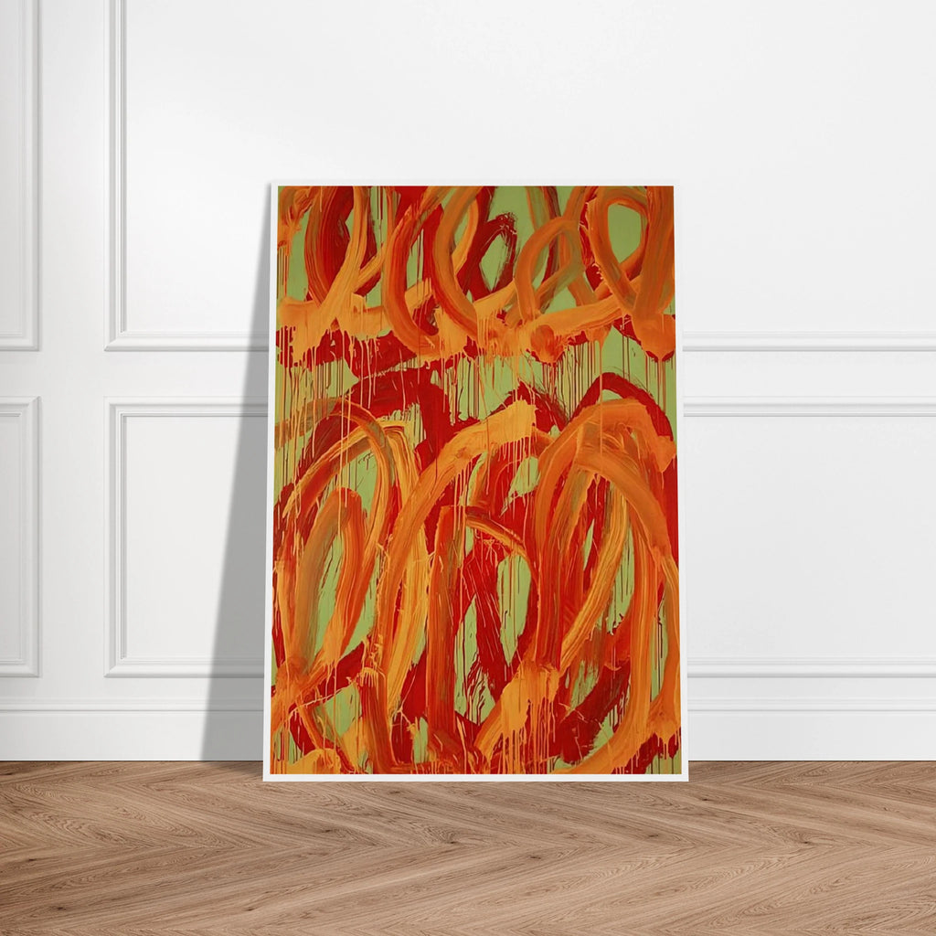 Camino Real  IV  Framed Poster | Cy Twombly Framed Prints Wall Art | Cy Twombly Store