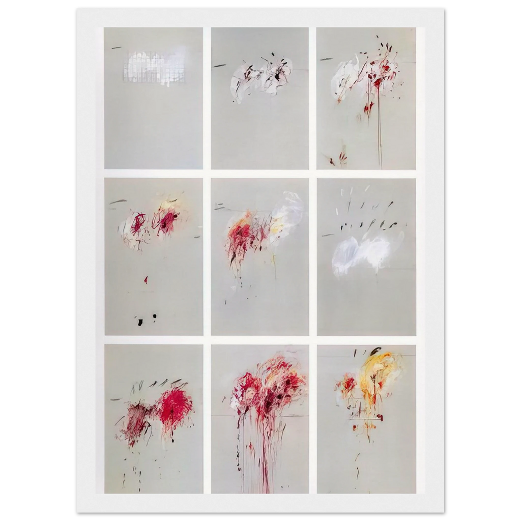 Nine Discourses on Commodus Framed Poster | Cy Twombly Framed Prints Wall Art | Cy Twombly Store