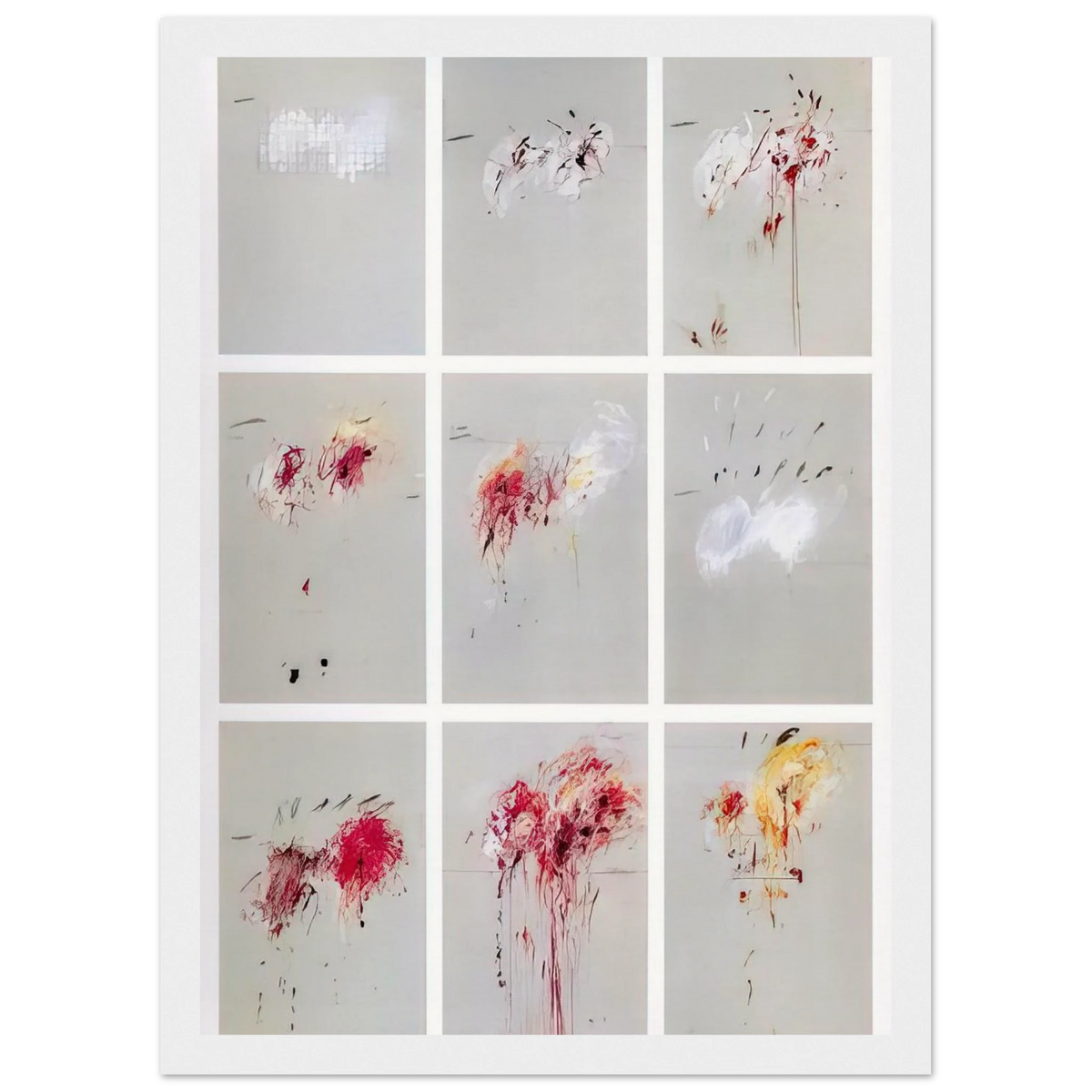 Nine Discourses on Commodus Framed Poster | Cy Twombly Framed Prints Wall Art | Cy Twombly Store
