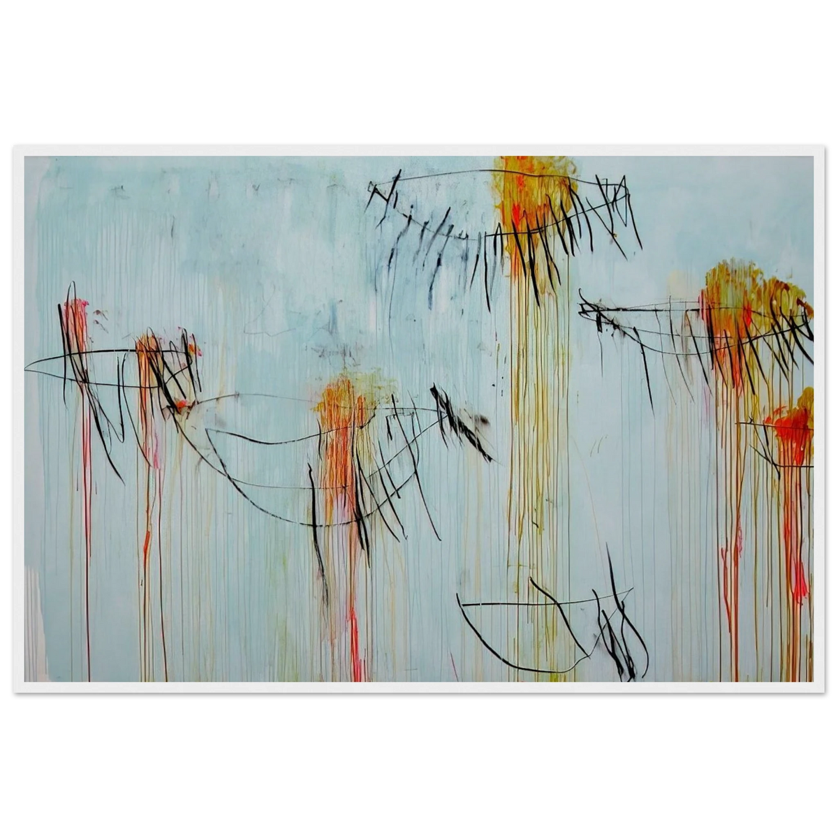 Lepanto, Part II Framed Poster | Cy Twombly Framed Prints Wall Art | Cy Twombly Store