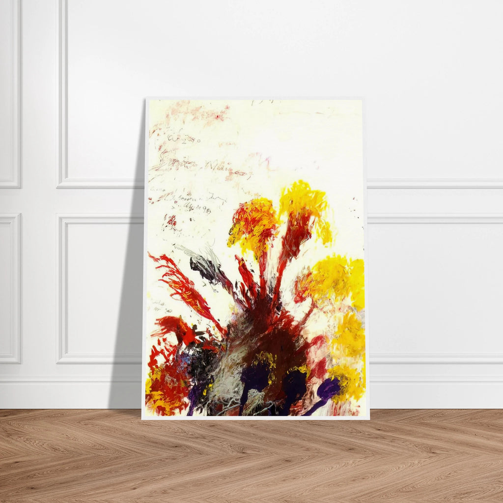 Summer Madness Framed Poster | Cy Twombly Framed Prints Wall Art | Cy Twombly Store