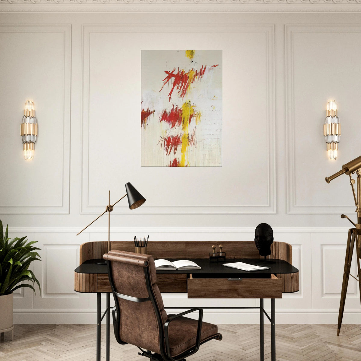 Quattro Stagioni II. Primavera Canvas | Cy Twombly Canvas | Cy Twombly Store