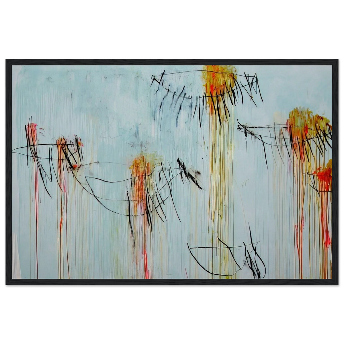 Lepanto, Part II Framed Poster | Cy Twombly Framed Prints Wall Art | Cy Twombly Store