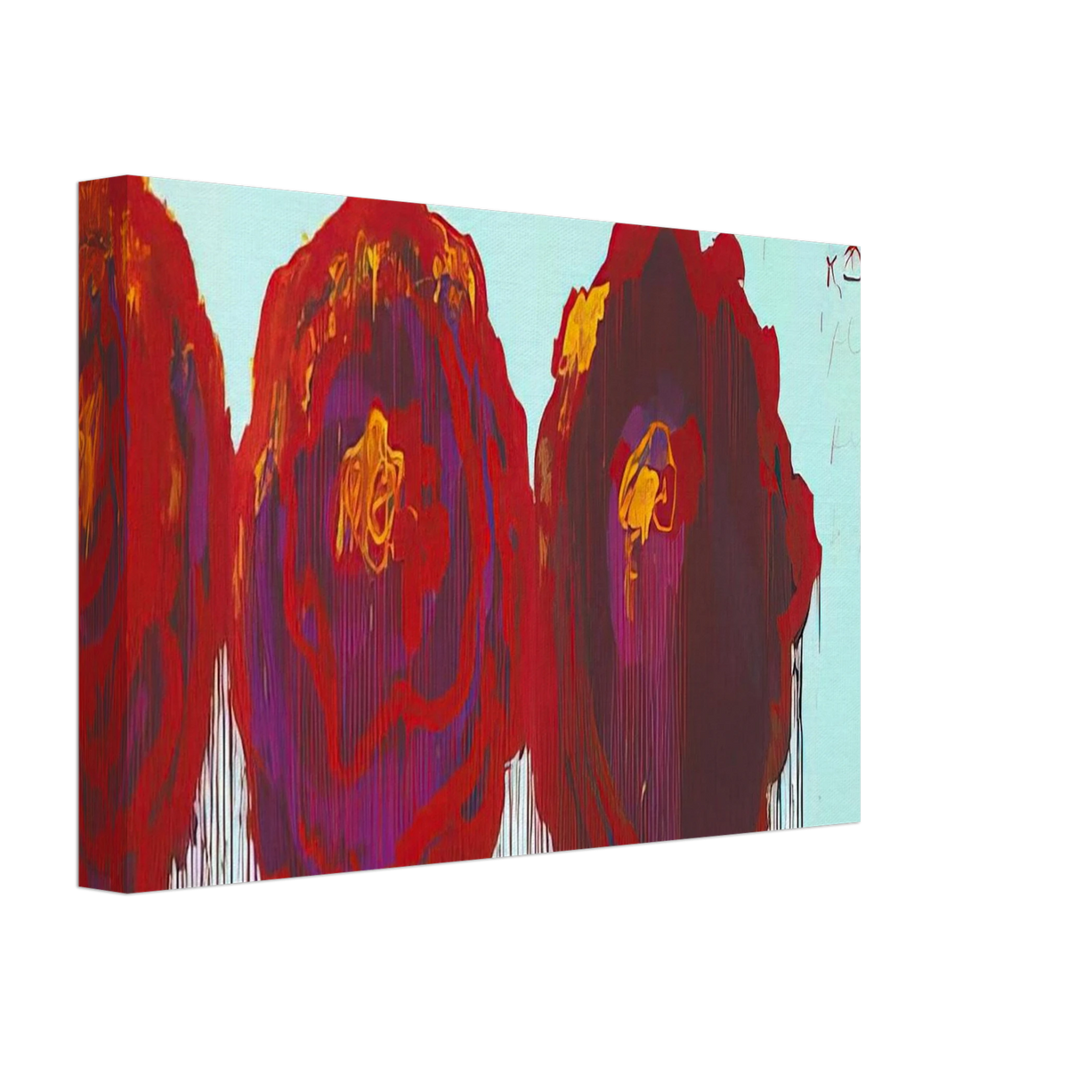 The Rose  IV  Canvas | Cy Twombly Canvas | Cy Twombly Store