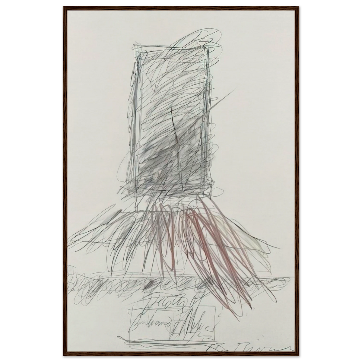 Death of Giuliano De'Medici Framed Poster | Cy Twombly Framed Prints Wall Art | Cy Twombly Store