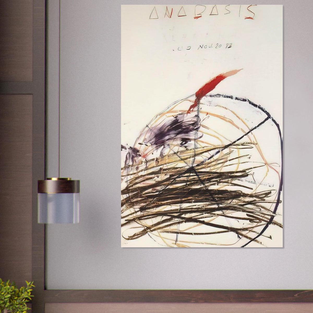 Anabasis  Xenephon  Poster | Cy Twombly Poster | Cy Twombly Store