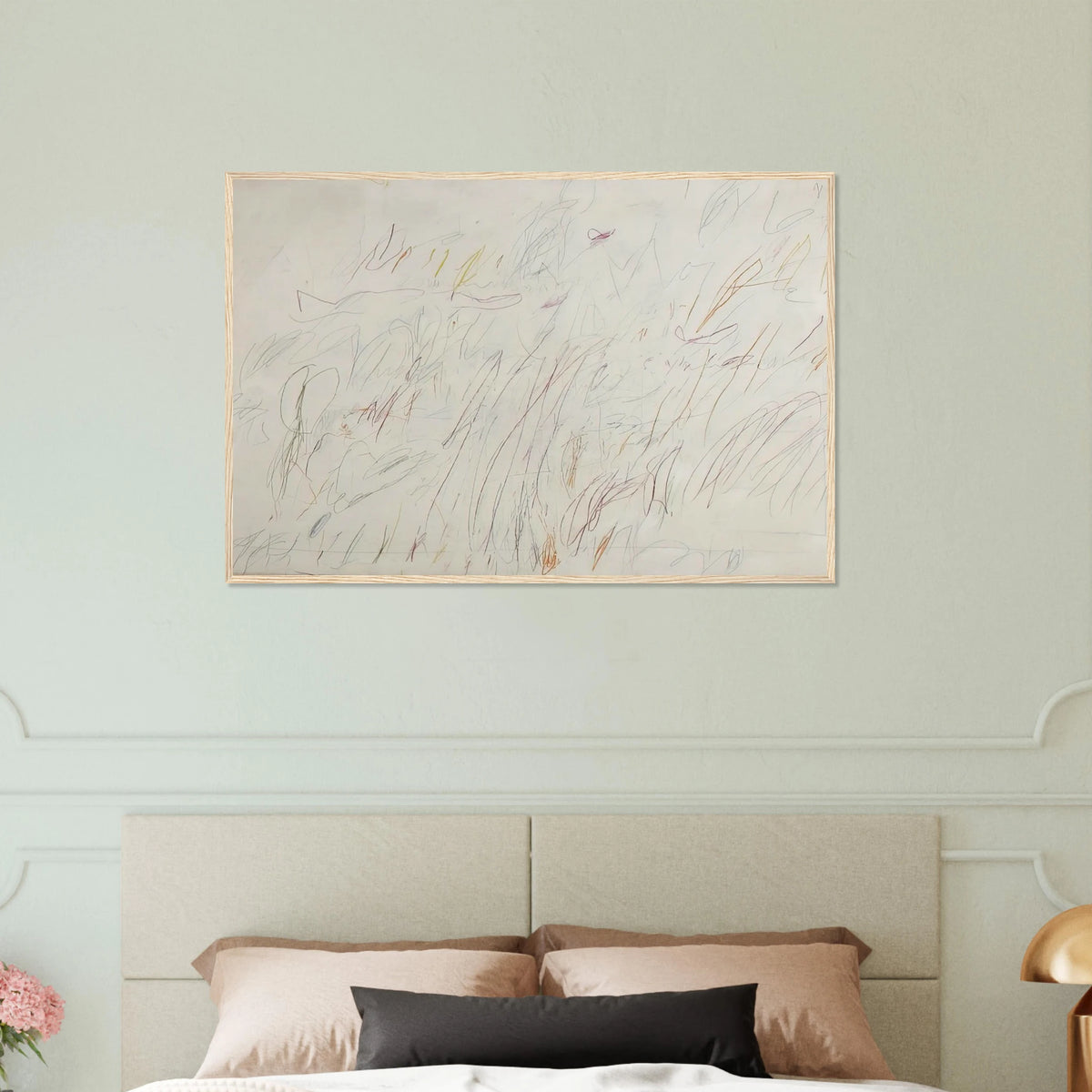 Sunset Framed Poster | Cy Twombly Framed Prints Wall Art | Cy Twombly Store