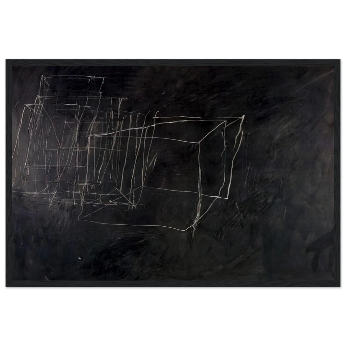 Night Watch Framed Poster | Cy Twombly Framed Prints Wall Art | Cy Twombly Store