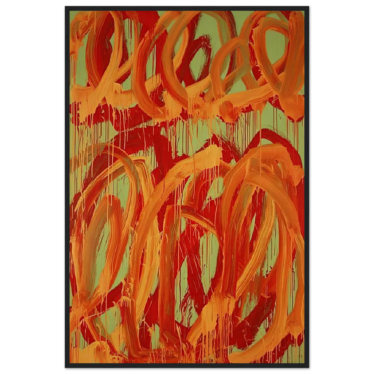 Camino Real  IV  Framed Poster | Cy Twombly Framed Prints Wall Art | Cy Twombly Store