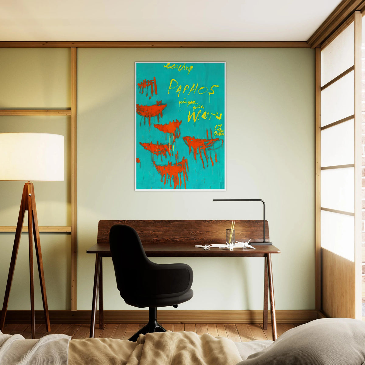 Leaving Paphos Ringed With Waves V Framed Poster | Cy Twombly Framed Prints Wall Art | Cy Twombly Store