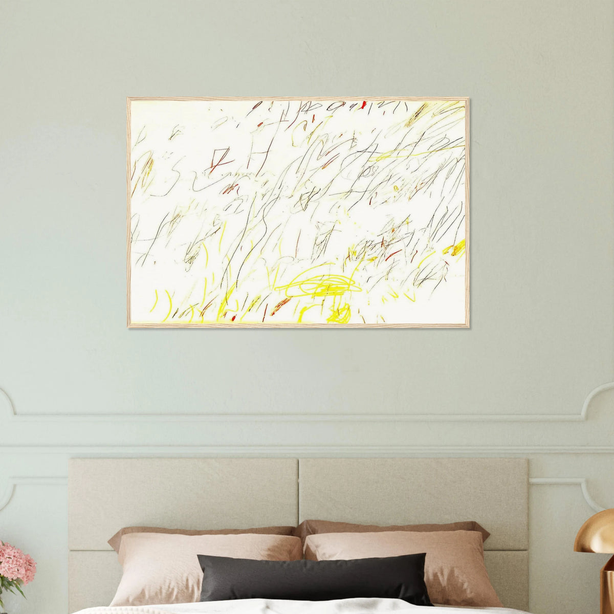 Blue Room Framed Poster | Cy Twombly Framed Prints Wall Art | Cy Twombly Store