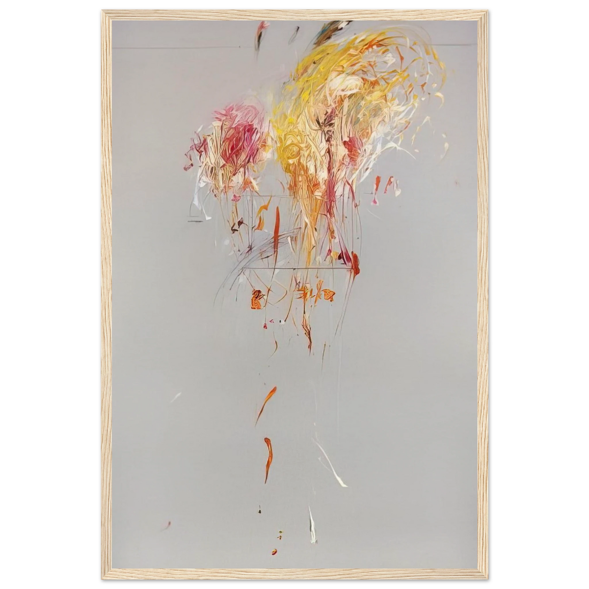 Nine Discourses on Commodus, Part IX Framed Poster | Cy Twombly Framed Prints Wall Art | Cy Twombly Store