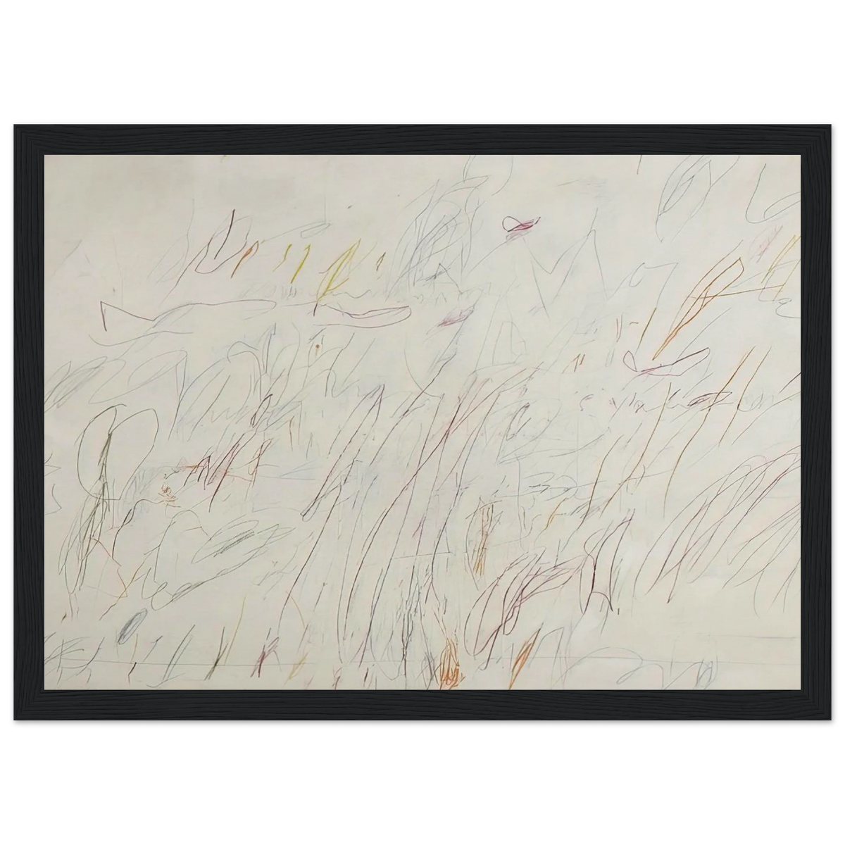 Sunset Framed Poster | Cy Twombly Framed Prints Wall Art | Cy Twombly Store