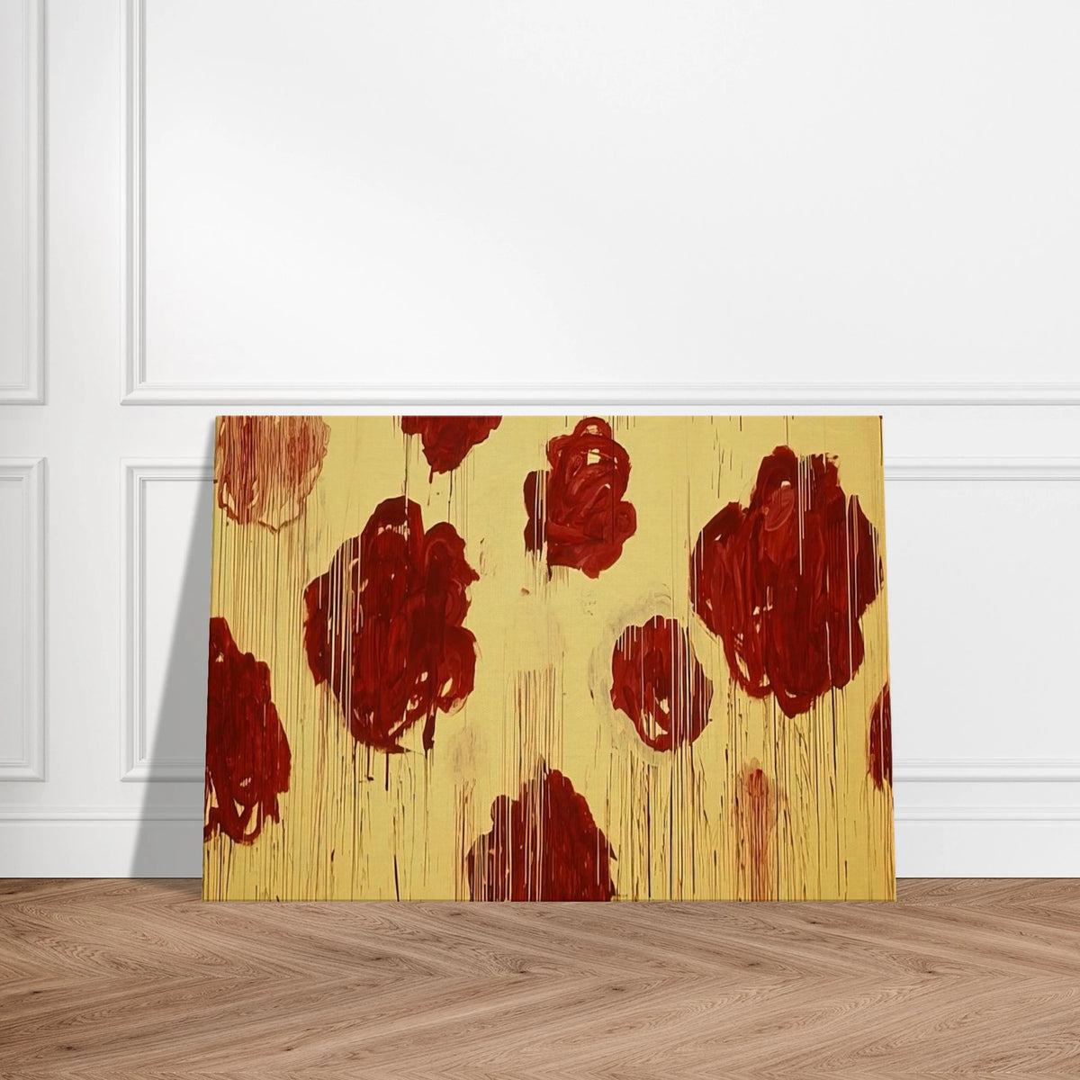 Untitled,  Blooming, A Scattering of Blossoms & Other Things  Canvas | Cy Twombly Canvas | Cy Twombly Store