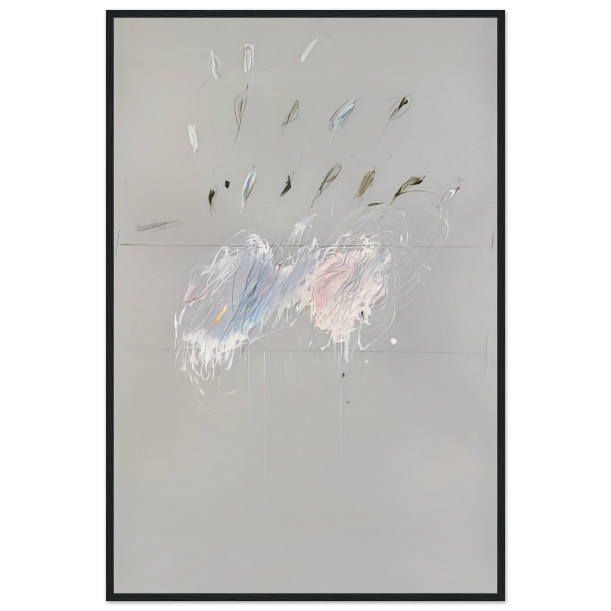 Nine Discourses on Commodus, Part VI Framed Poster | Cy Twombly Framed Prints Wall Art | Cy Twombly Store