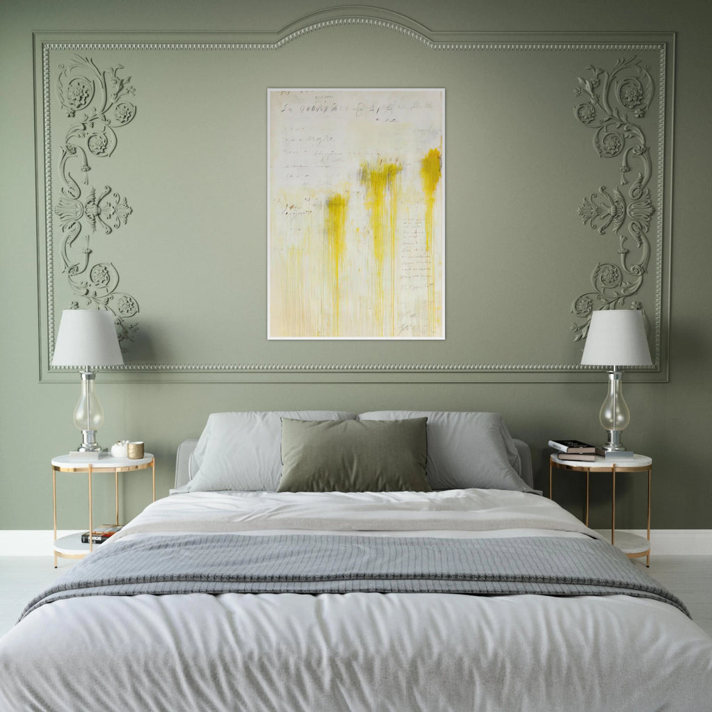 Quattro Stagioni II. Estate Framed Poster | Cy Twombly Framed Prints Wall Art | Cy Twombly Store