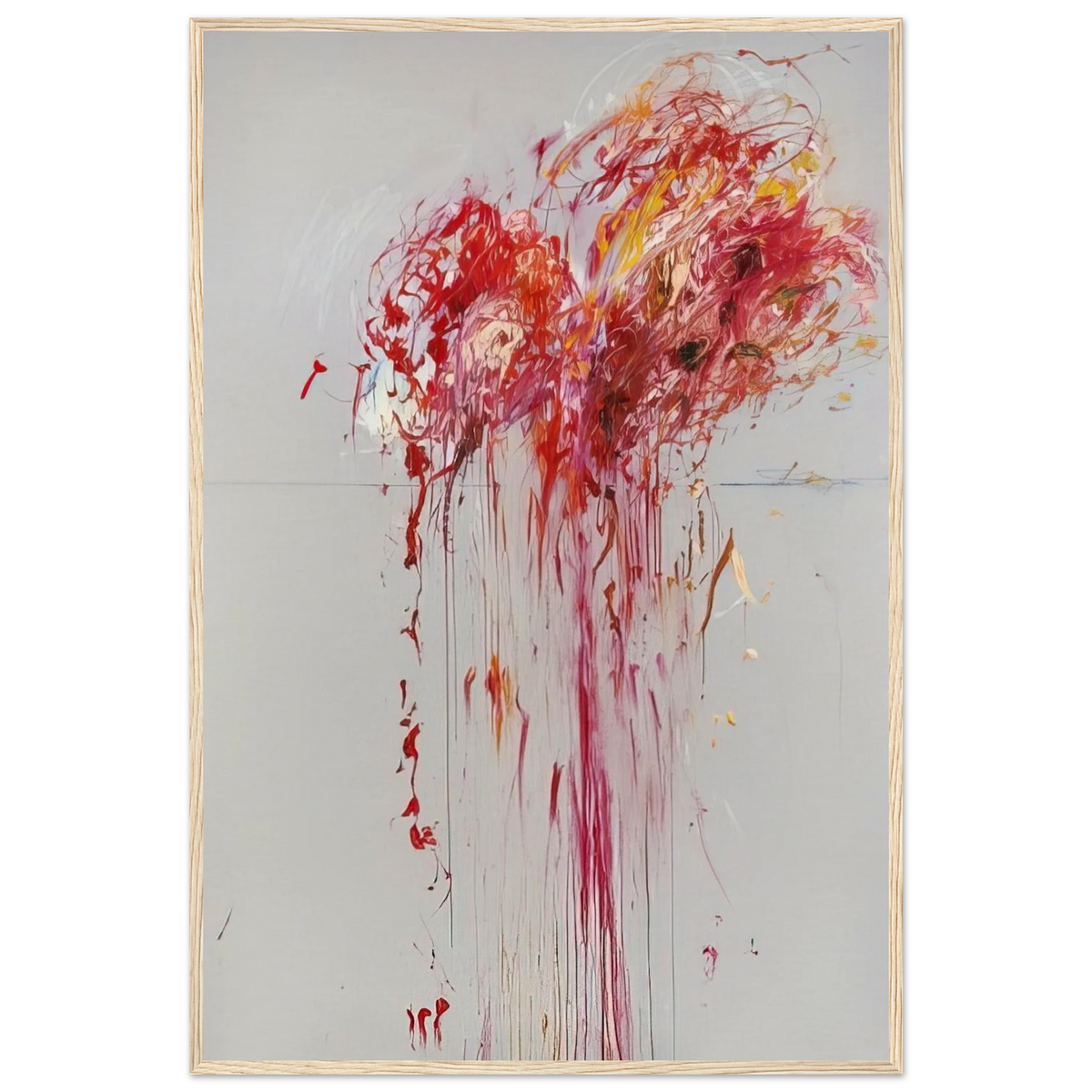 Nine Discourses on Commodus, Part VIII Framed Poster | Cy Twombly Framed Prints Wall Art | Cy Twombly Store