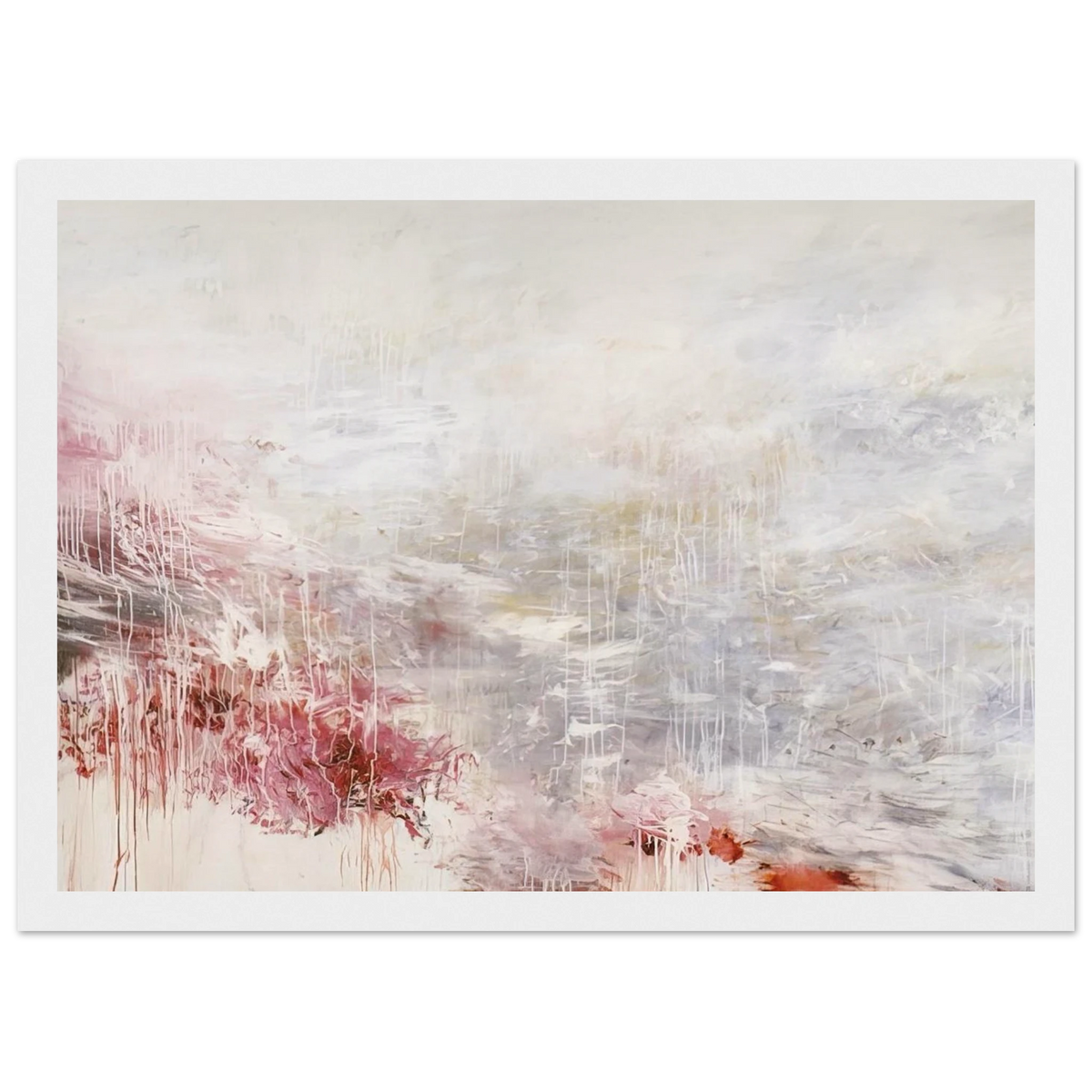 Hero and Leander  To Christopher Marlowe  [Rome] Framed Poster | Cy Twombly Framed Prints Wall Art | Cy Twombly Store