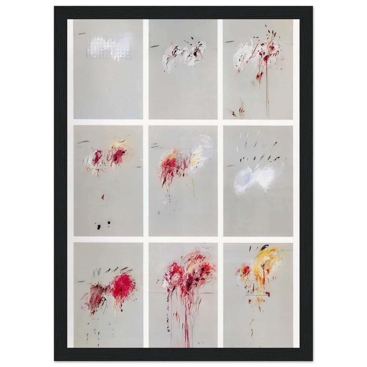 Nine Discourses on Commodus Framed Poster | Cy Twombly Framed Prints Wall Art | Cy Twombly Store