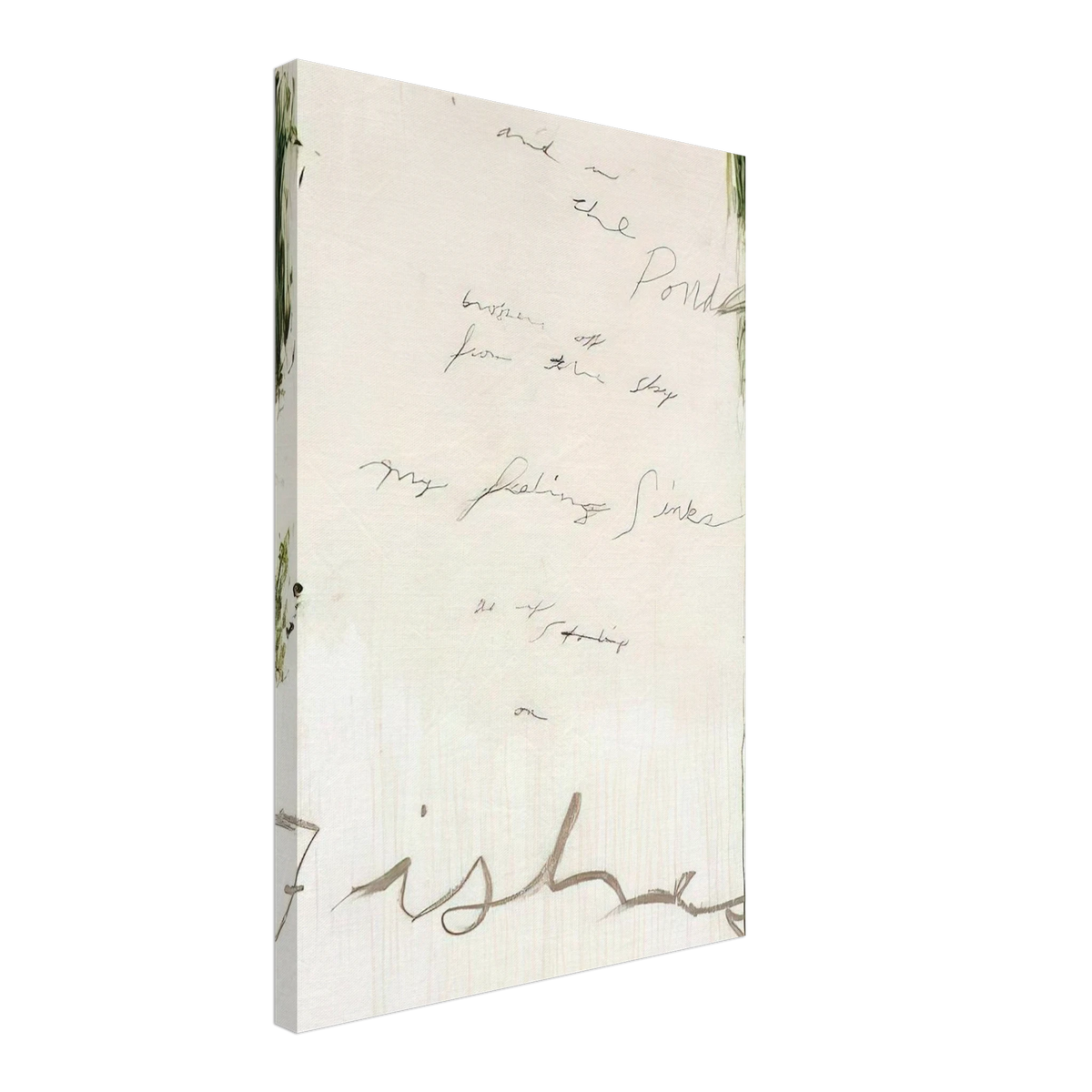Untitled Part I Canvas | Cy Twombly Canvas | Cy Twombly Store