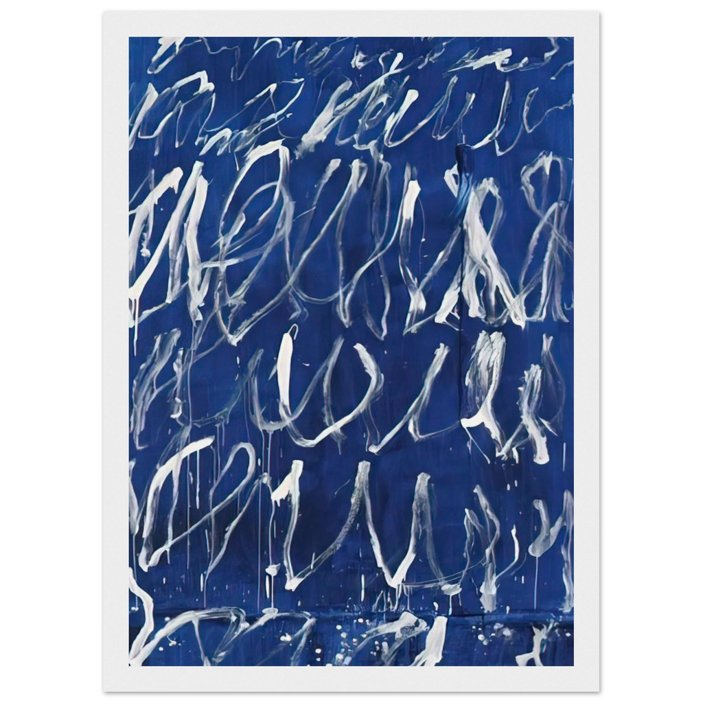 Untitled Framed Poster | Cy Twombly Framed Prints Wall Art | Cy Twombly Store