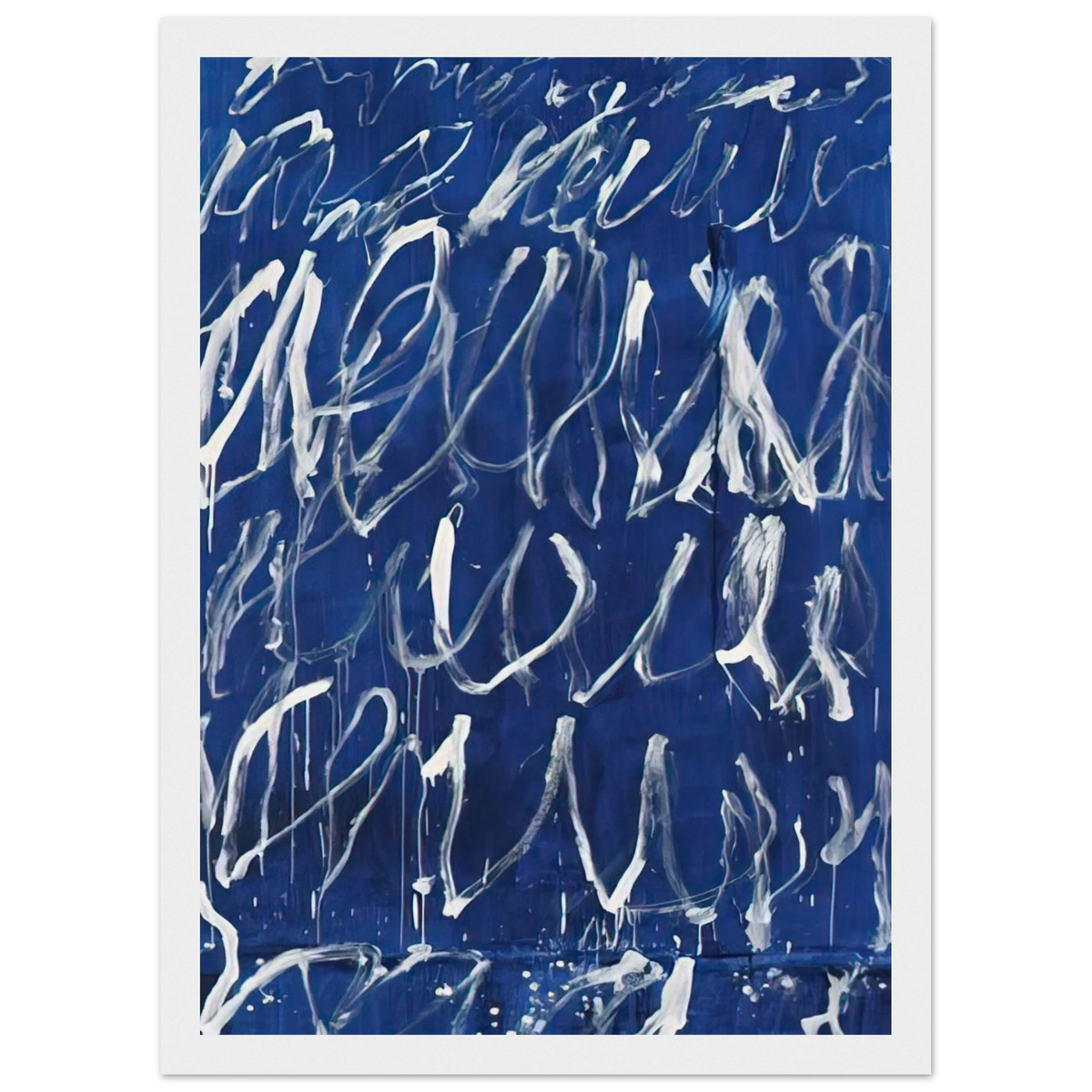 Untitled Framed Poster | Cy Twombly Framed Prints Wall Art | Cy Twombly Store