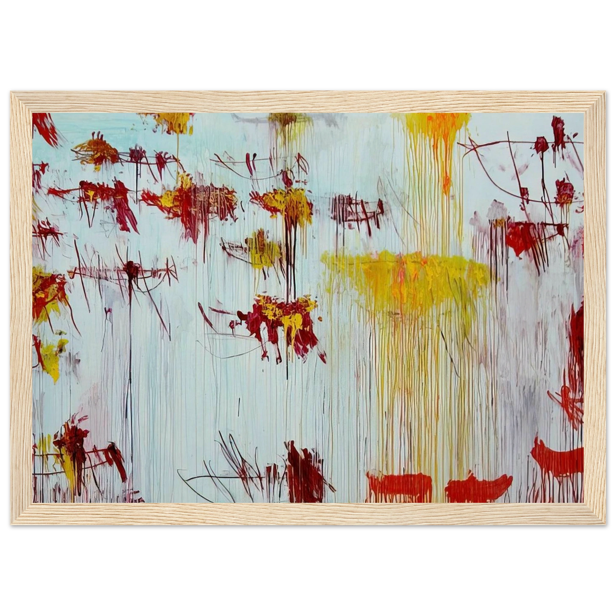 Lepanto, Part X Framed Poster | Cy Twombly Framed Prints Wall Art | Cy Twombly Store