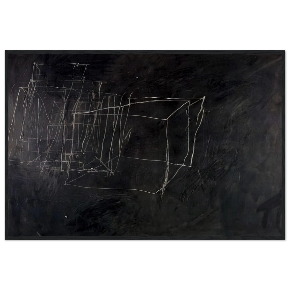 Night Watch Framed Poster | Cy Twombly Framed Prints Wall Art | Cy Twombly Store